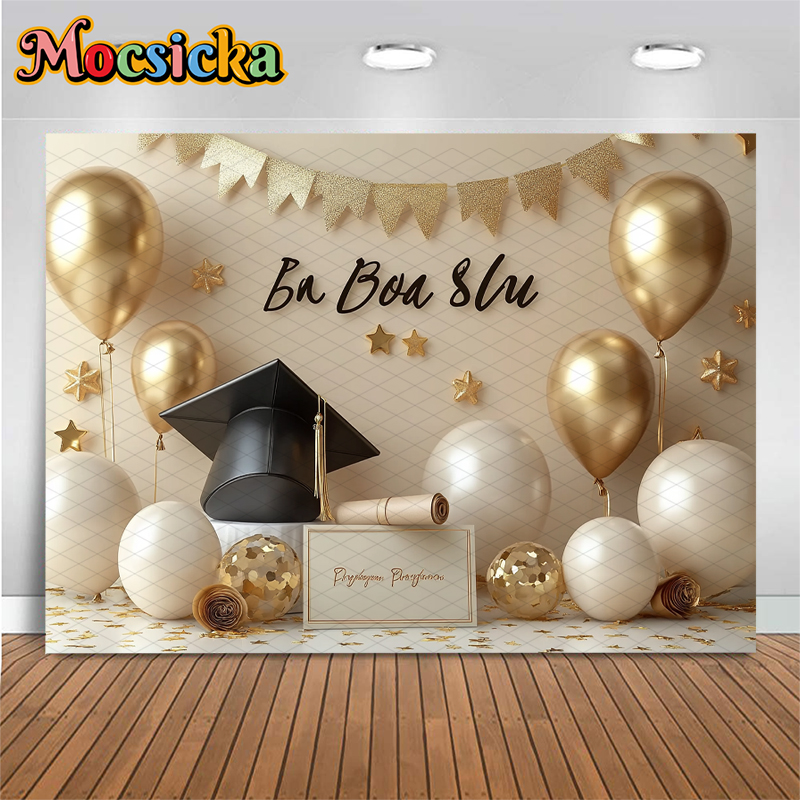 Mocsicka Graduation Photograph - Photography Backdrop Muslin reseña y precio