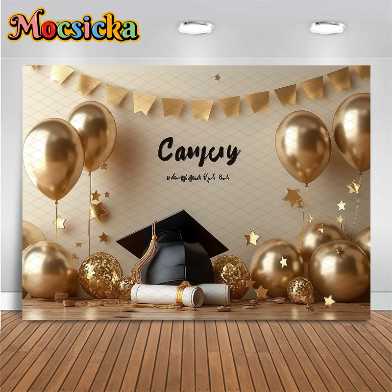 Mocsicka Graduation Photograph - Photography Backdrop Muslin reseña y precio