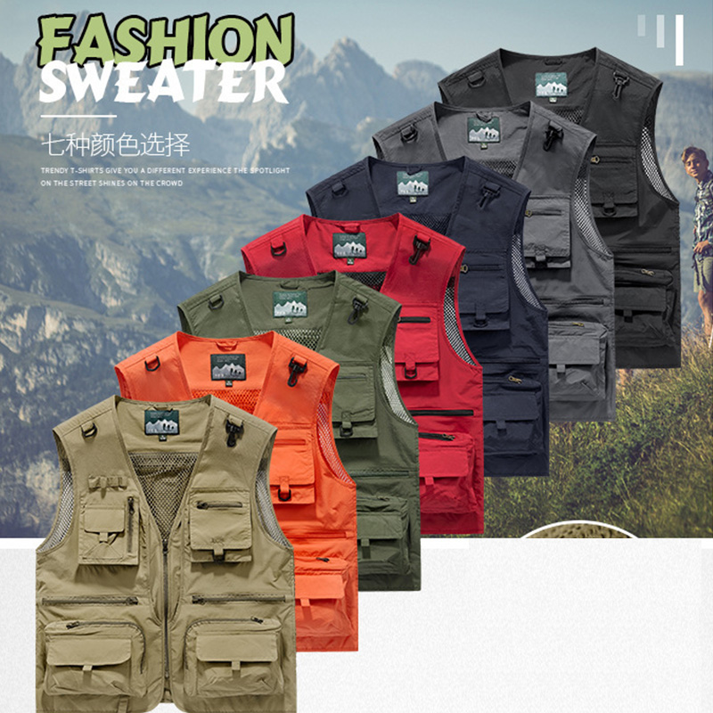 Spring and Autumn Mesh Quick-D - Photography Jacket reseña y precio