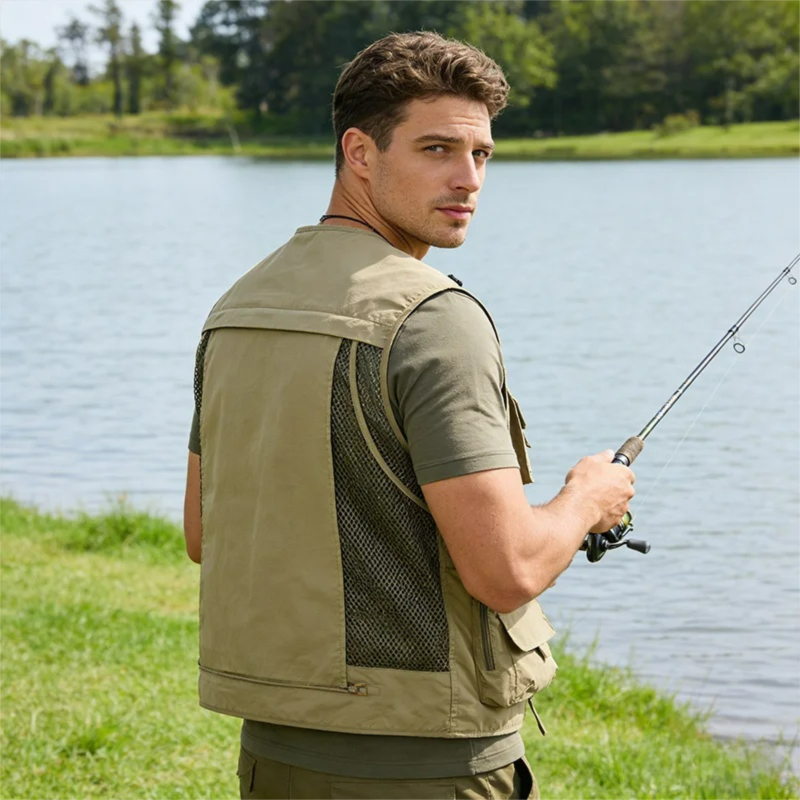 Spring and Autumn Mesh Quick-D - Photography Jacket reseña y precio