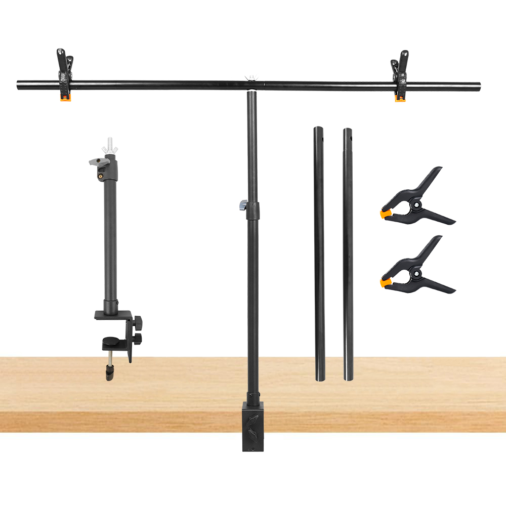 Adjustable Small Desk T-shaped - Photography Backdrop Muslin reseña y precio