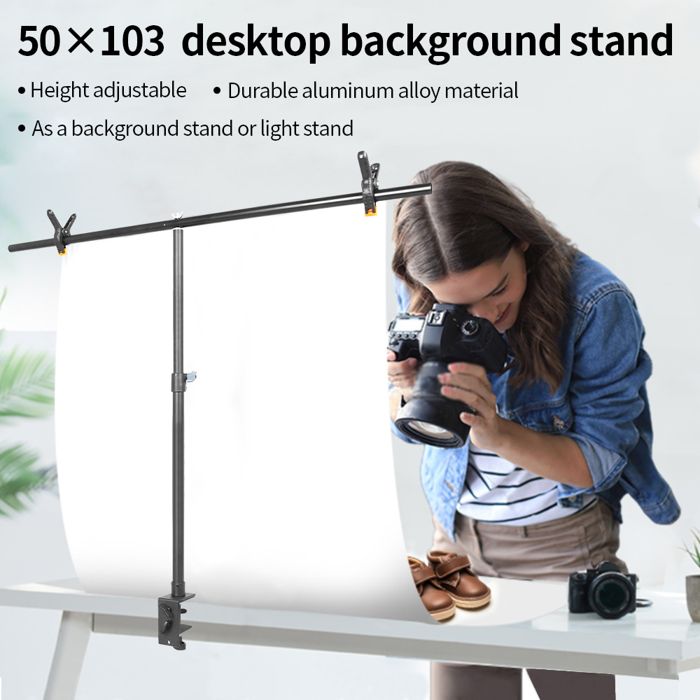 Adjustable Small Desk T-shaped - Photography Backdrop Muslin reseña y precio