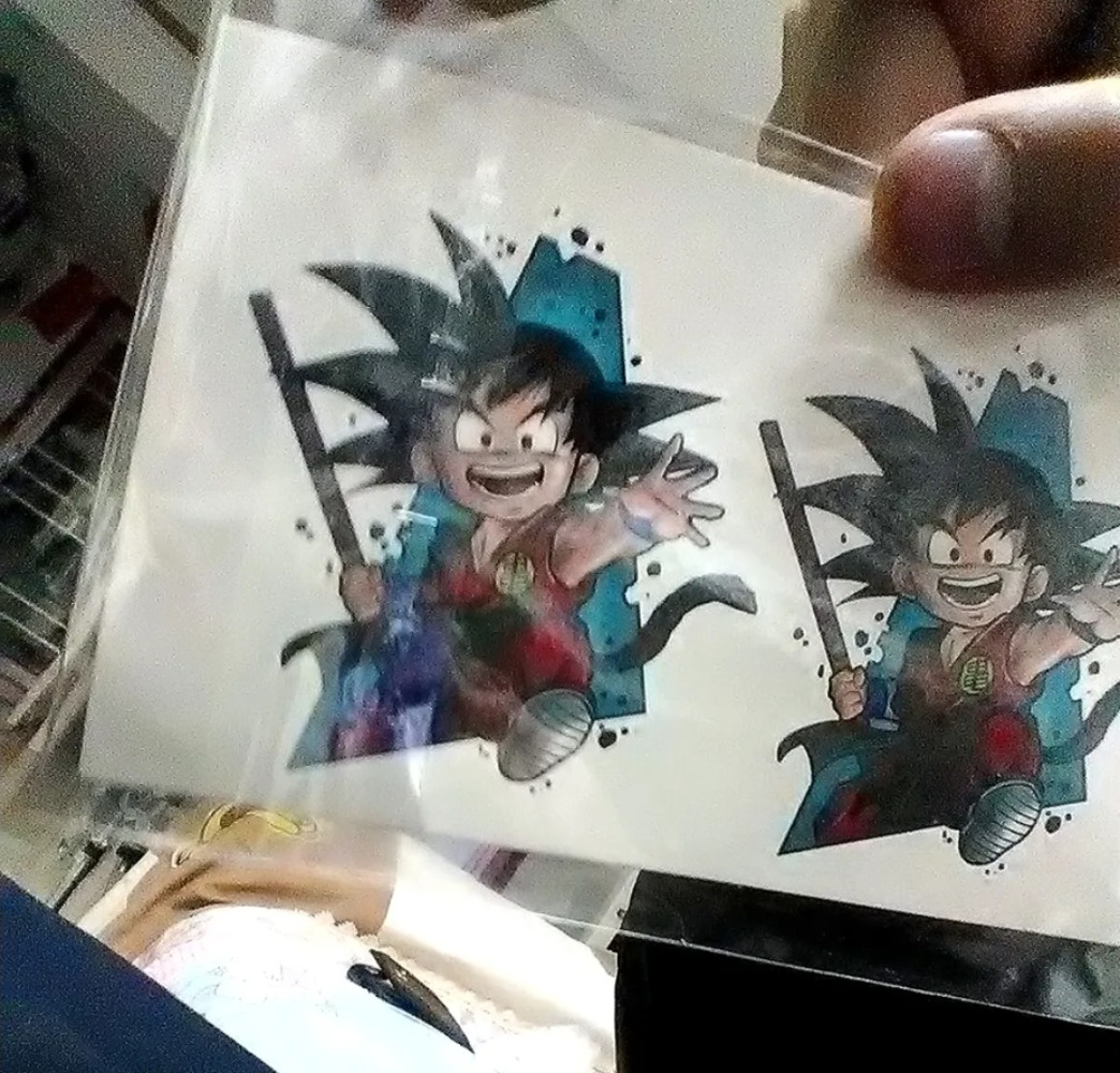 Dragon Ball tattoo stickers -  - Photography Anime reseña y precio