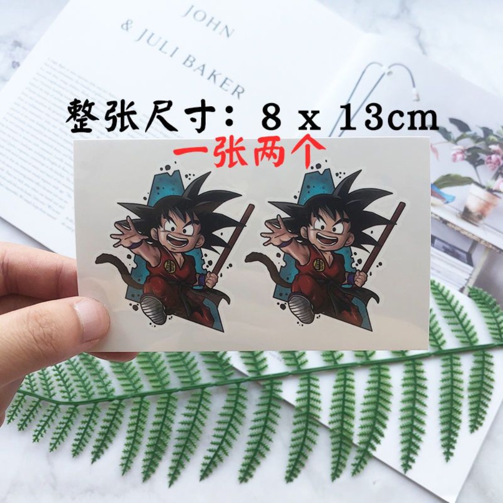Dragon Ball tattoo stickers -  - Photography Anime reseña y precio