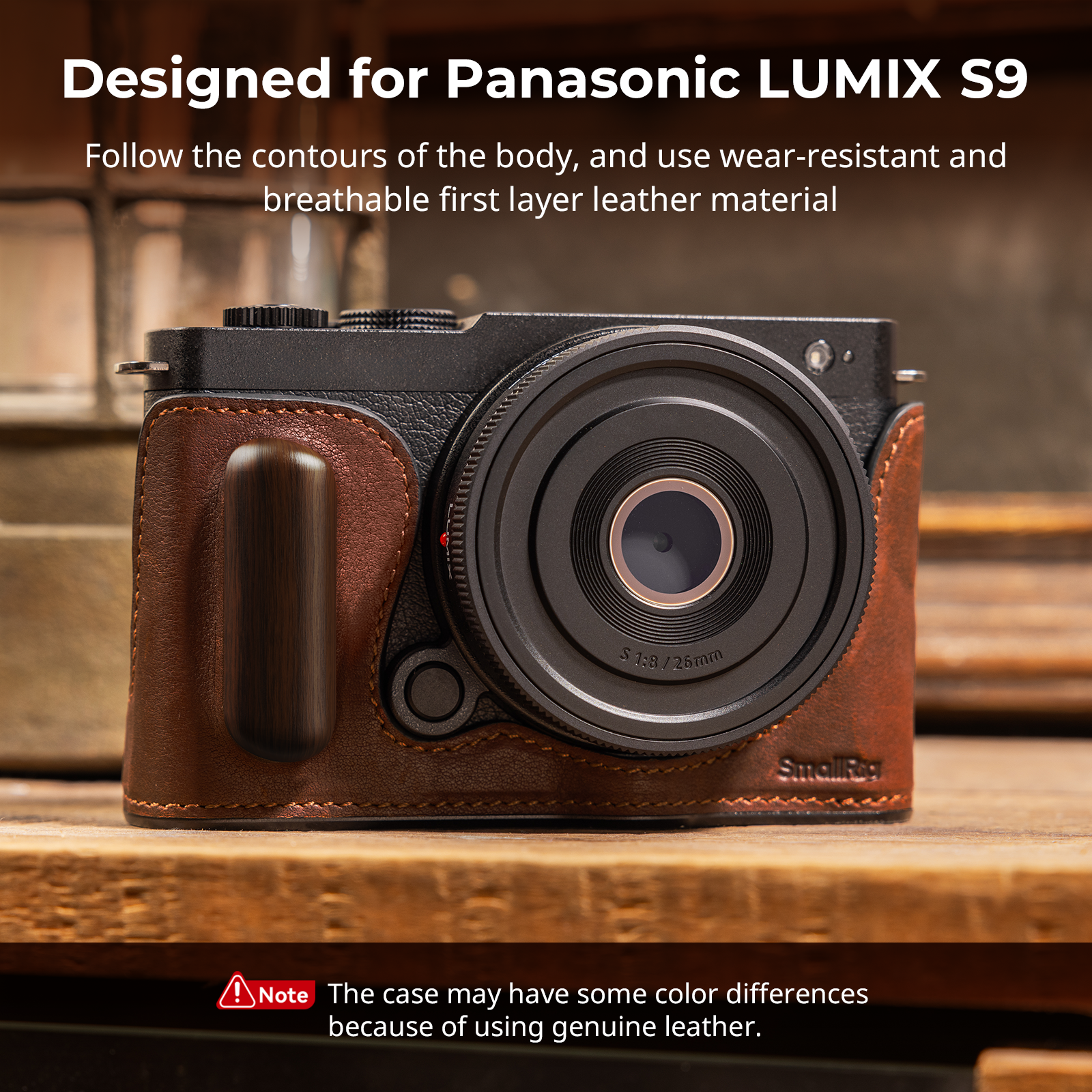 SmallRig S9 Leather Half Case, - Camera Strap Leather reseña y precio