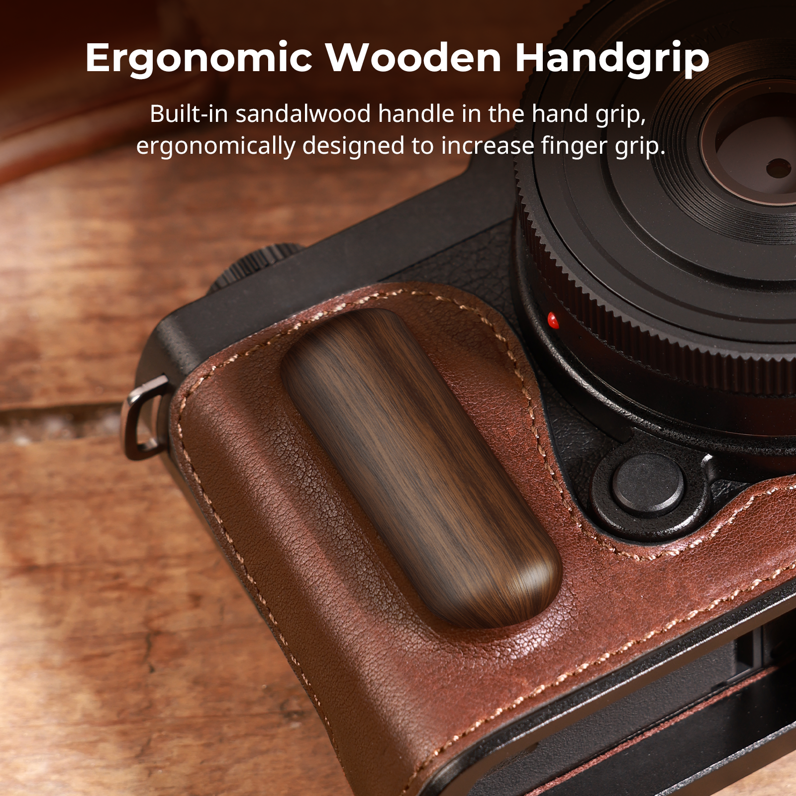 SmallRig S9 Leather Half Case, - Camera Strap Leather reseña y precio