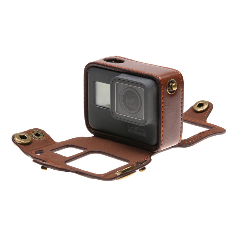 3 colors Protective case PU Ba - Camera Strap Leather reseña y precio