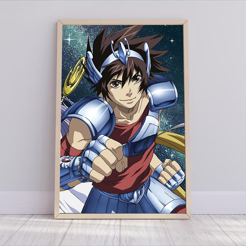 Saint Seiya Anime Poster Decor - Photography Anime reseña y precio