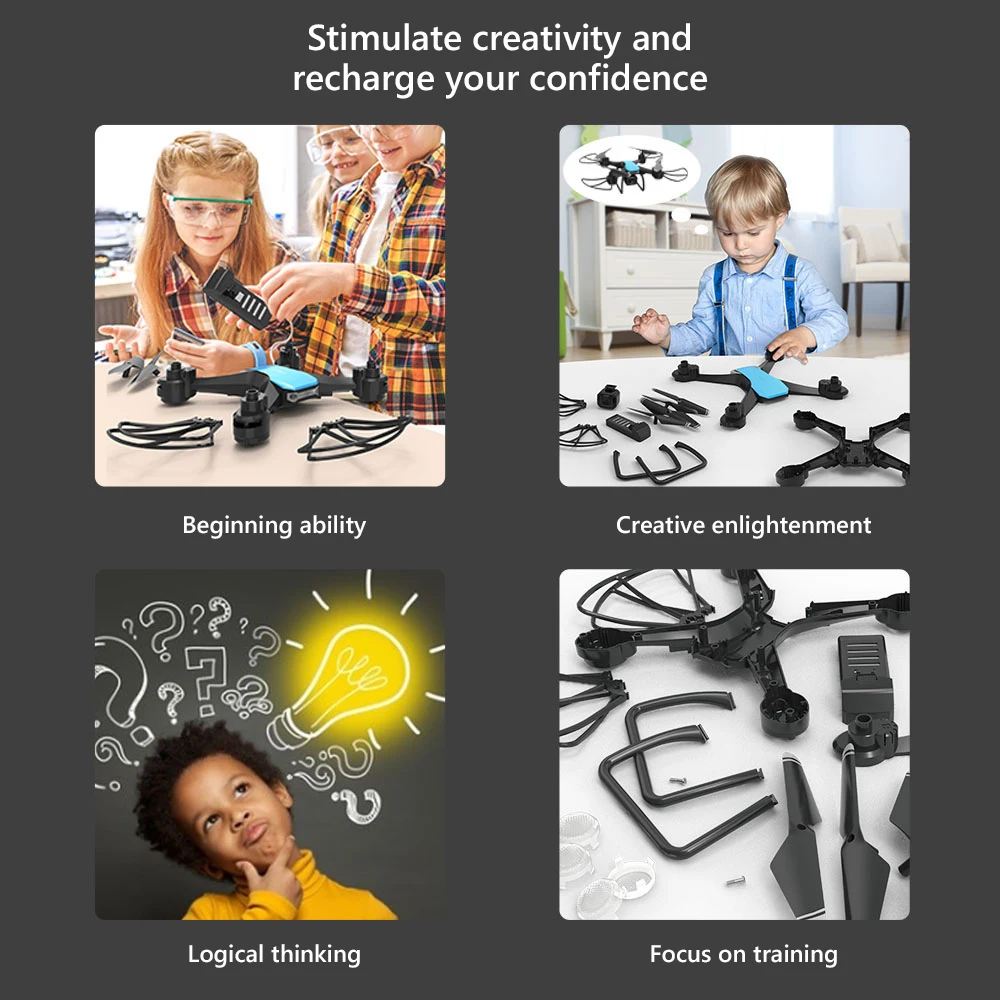 JJRC H108 Children DIY Assembl - Photography Training reseña y precio
