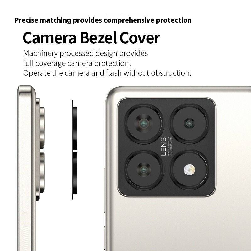 Aluminum Metal Rear Camera Len - Photography Kit Xiaomi reseña y precio