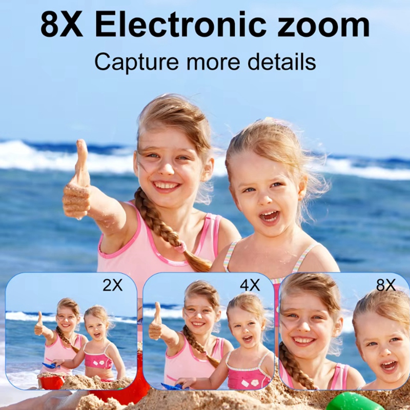 4K CCD 8X Digital Zoom Digital - Photography Is reseña y precio