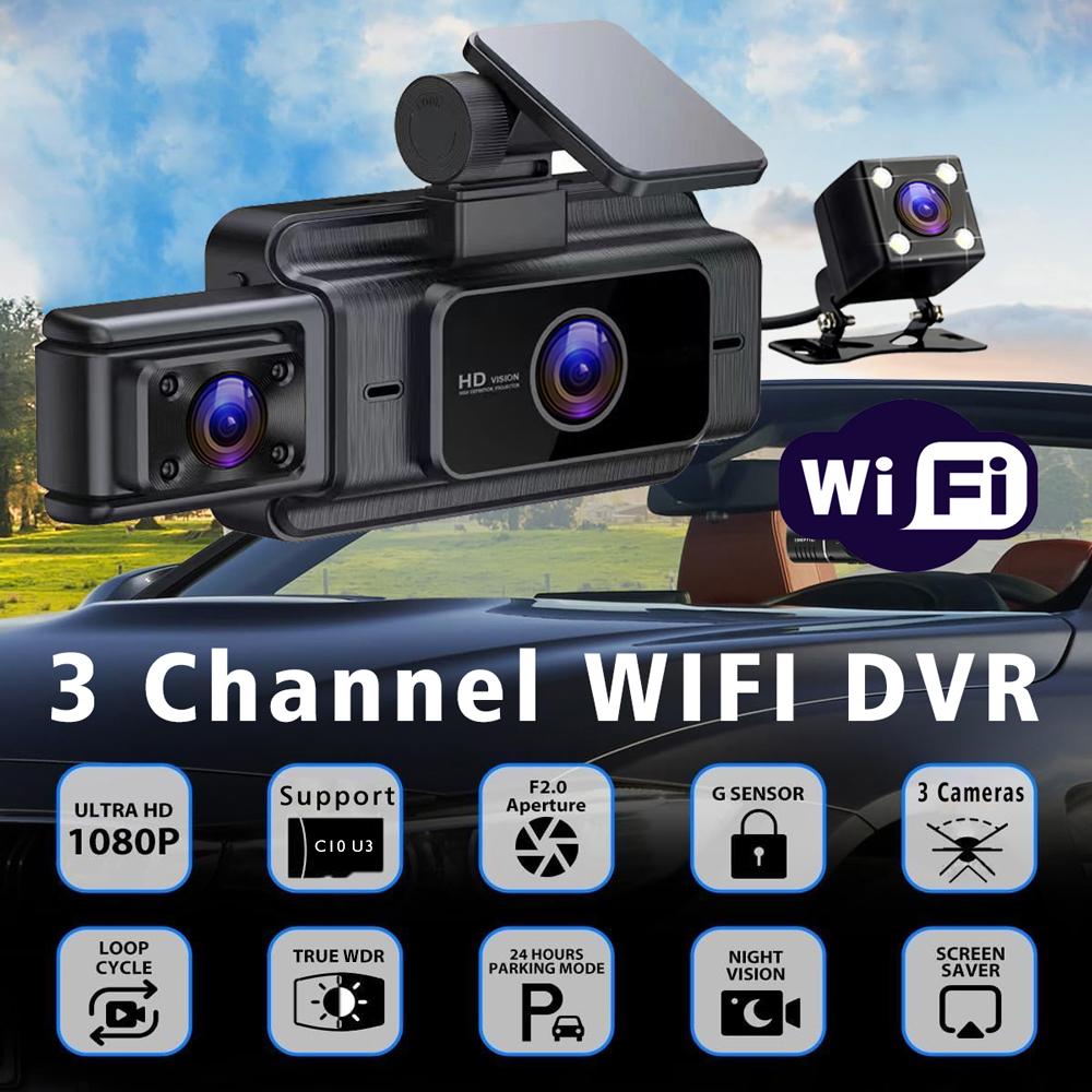 Wifi 3 Channel Dash Cam Cabin  - Xiaomi Photography Kit reseña y precio