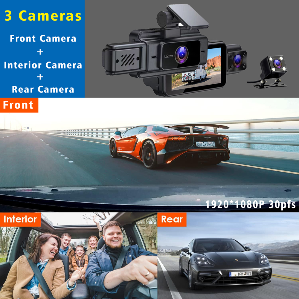 Wifi 3 Channel Dash Cam Cabin  - Xiaomi Photography Kit reseña y precio