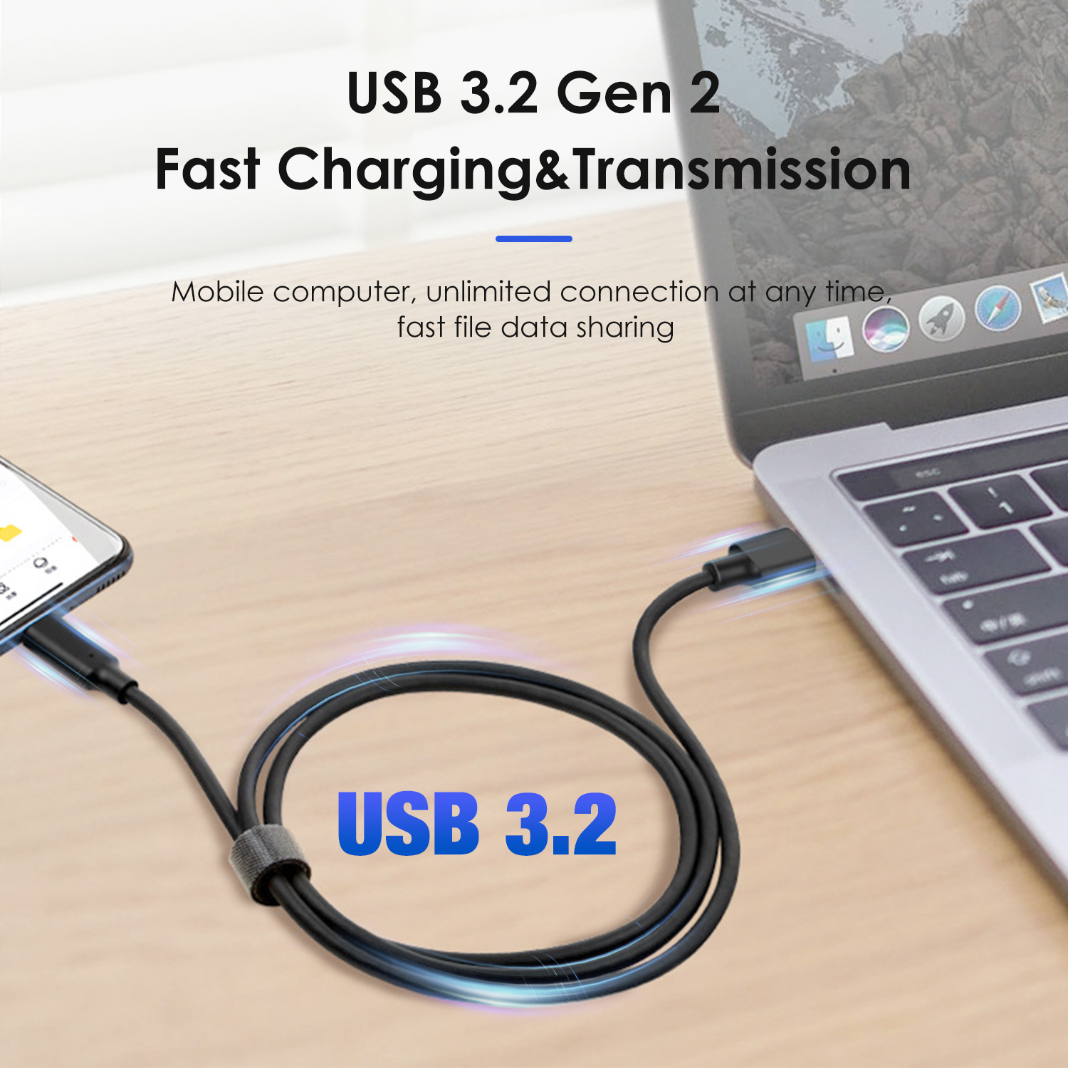 USB 3.2 10Gbps Type C Cable Fo - Photography Kit Xiaomi reseña y precio
