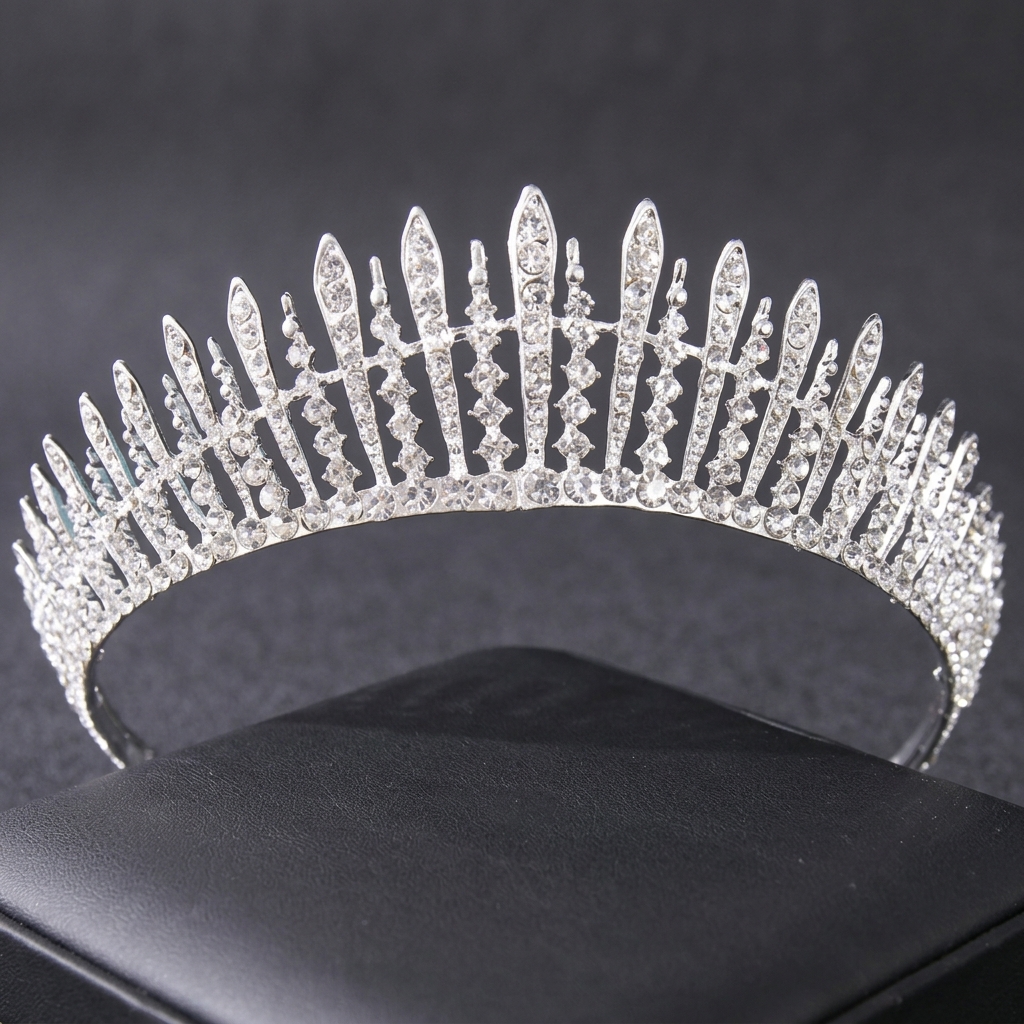 Bridal Crystal-Crown Headband  - Photography Is reseña y precio