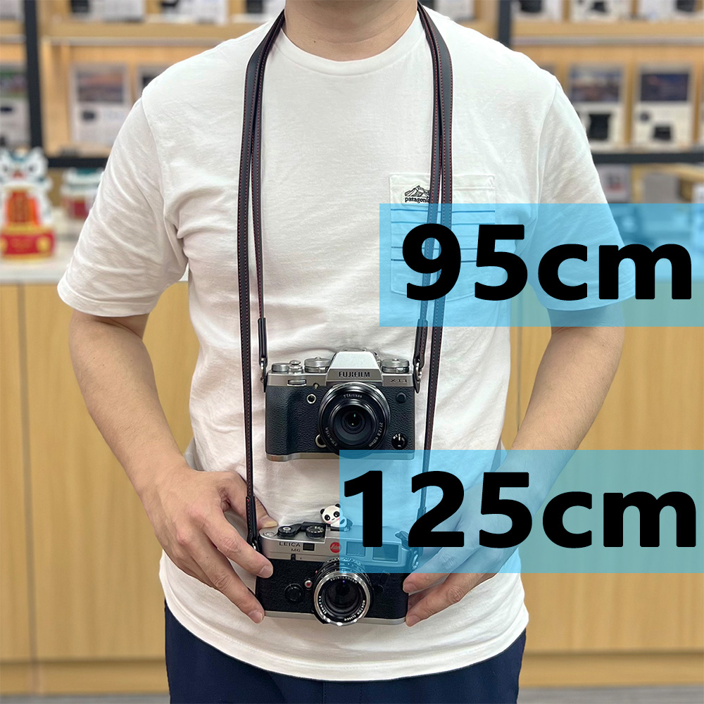 Leather shoulder strap 95cm 12 - Camera Strap Leather reseña y precio
