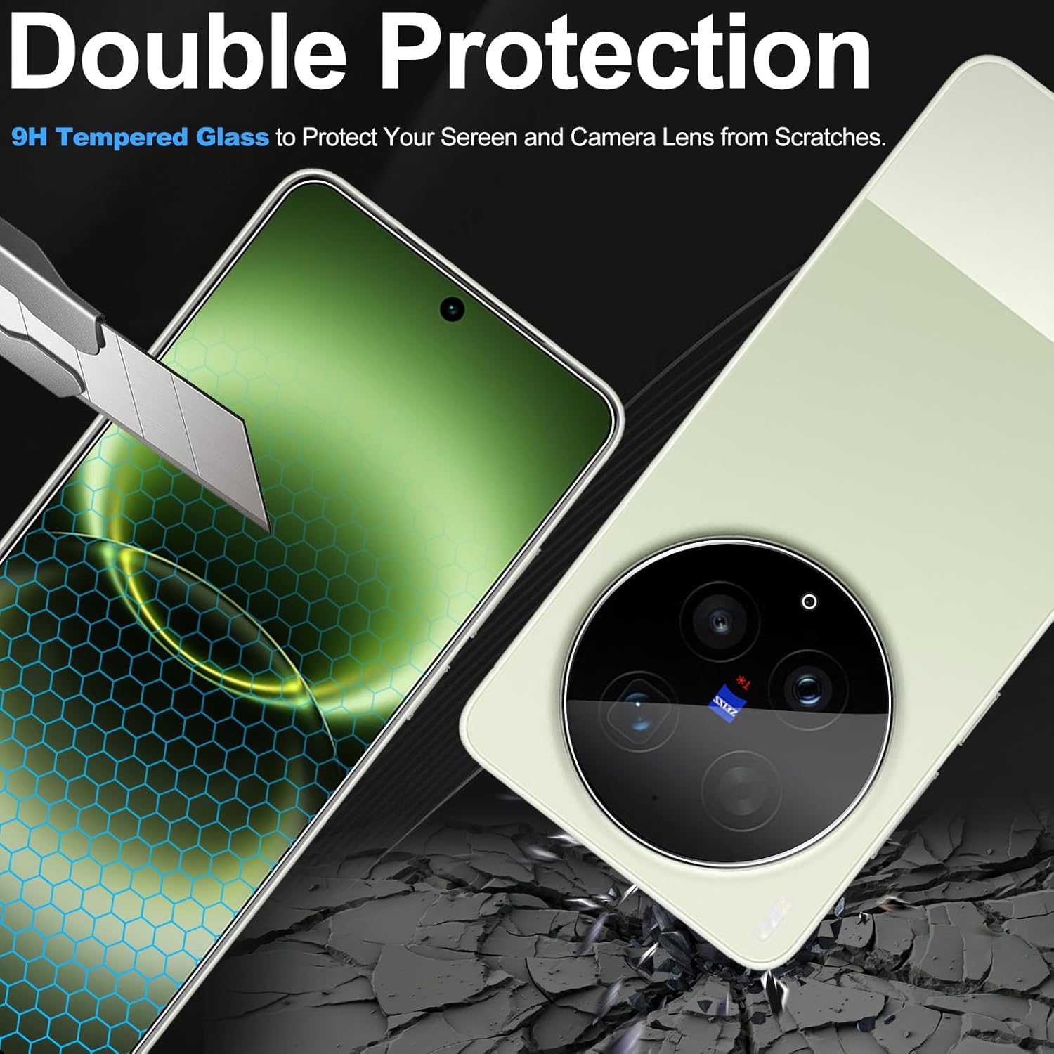 2.5D 9H Tempered Glass Screen  - Photography Kit Vivo X300 Ultra reseña y precio