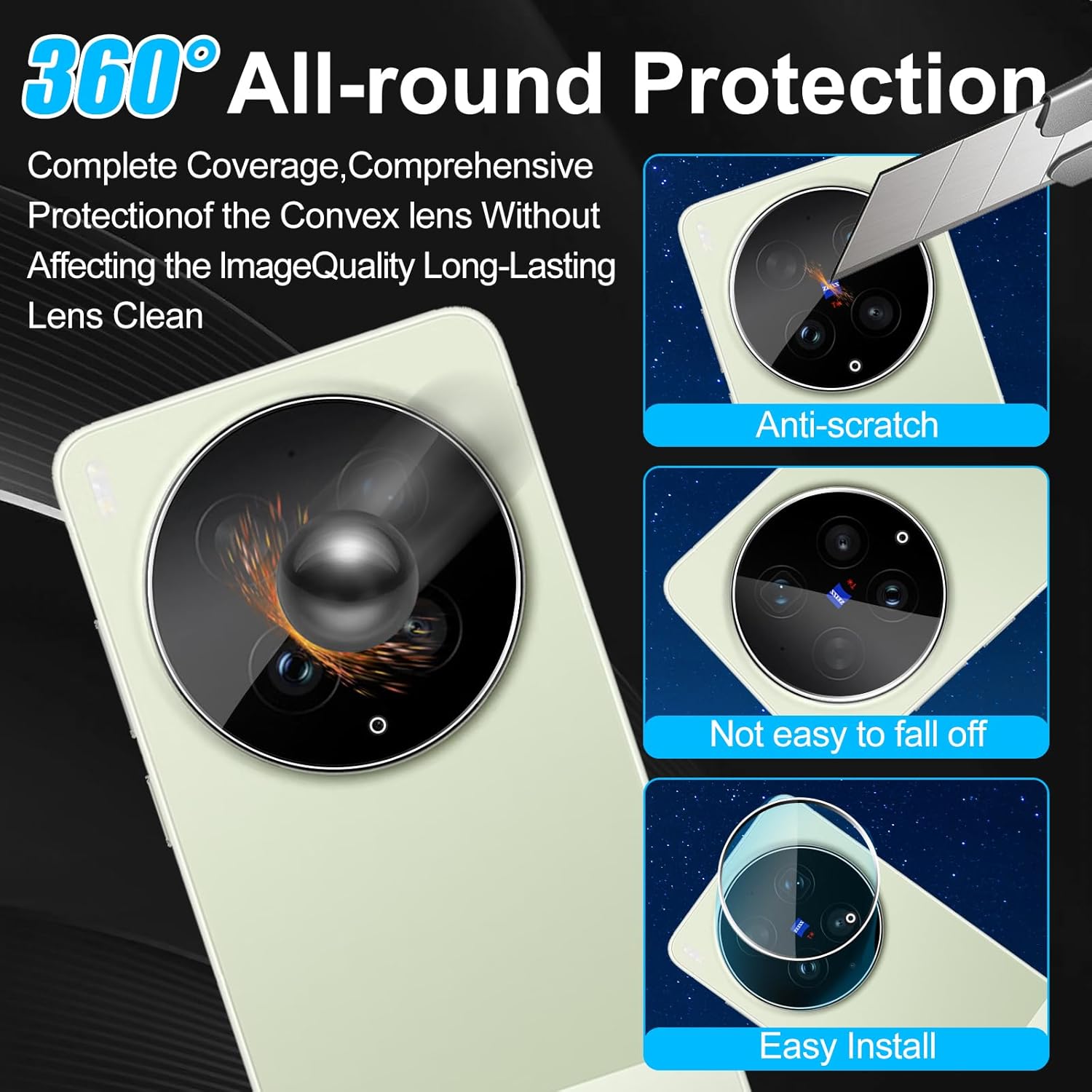 2.5D 9H Tempered Glass Screen  - Photography Kit Vivo X300 Ultra reseña y precio