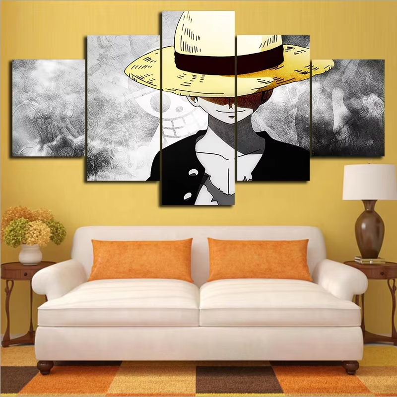 5 Piece HD Wall Art Anime Post - Photography Anime reseña y precio