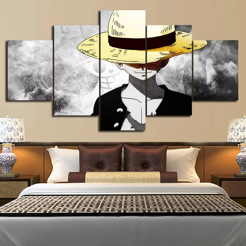 5 Piece HD Wall Art Anime Post - Photography Anime reseña y precio