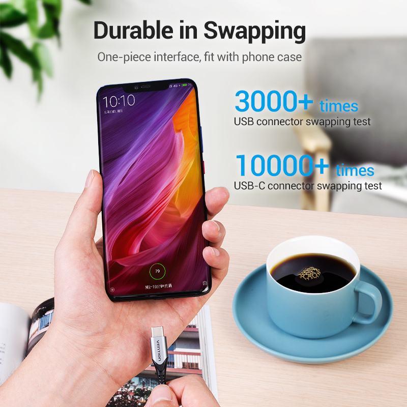 Vention 5A Type C Cable for Hu - Photography Kit Xiaomi reseña y precio
