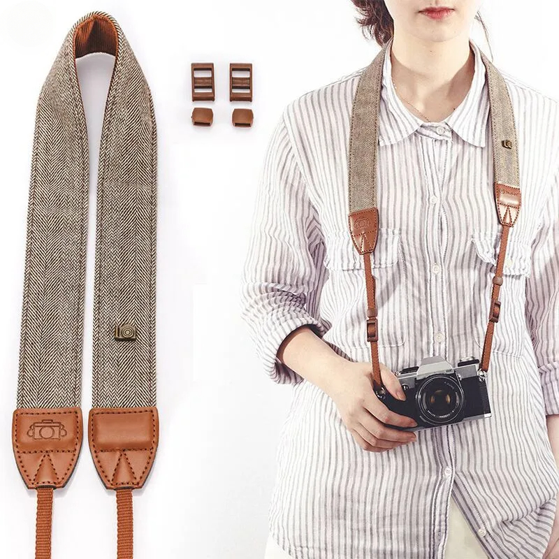 Portable Camera Strap Adjustab - Camera Strap Leather reseña y precio