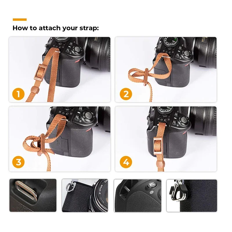 Portable Camera Strap Adjustab - Camera Strap Leather reseña y precio